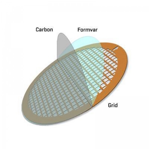 گرید مسی با پوشش کربن فرموار آگار، در بسته بندی 25 تایی (AGS162-3H)